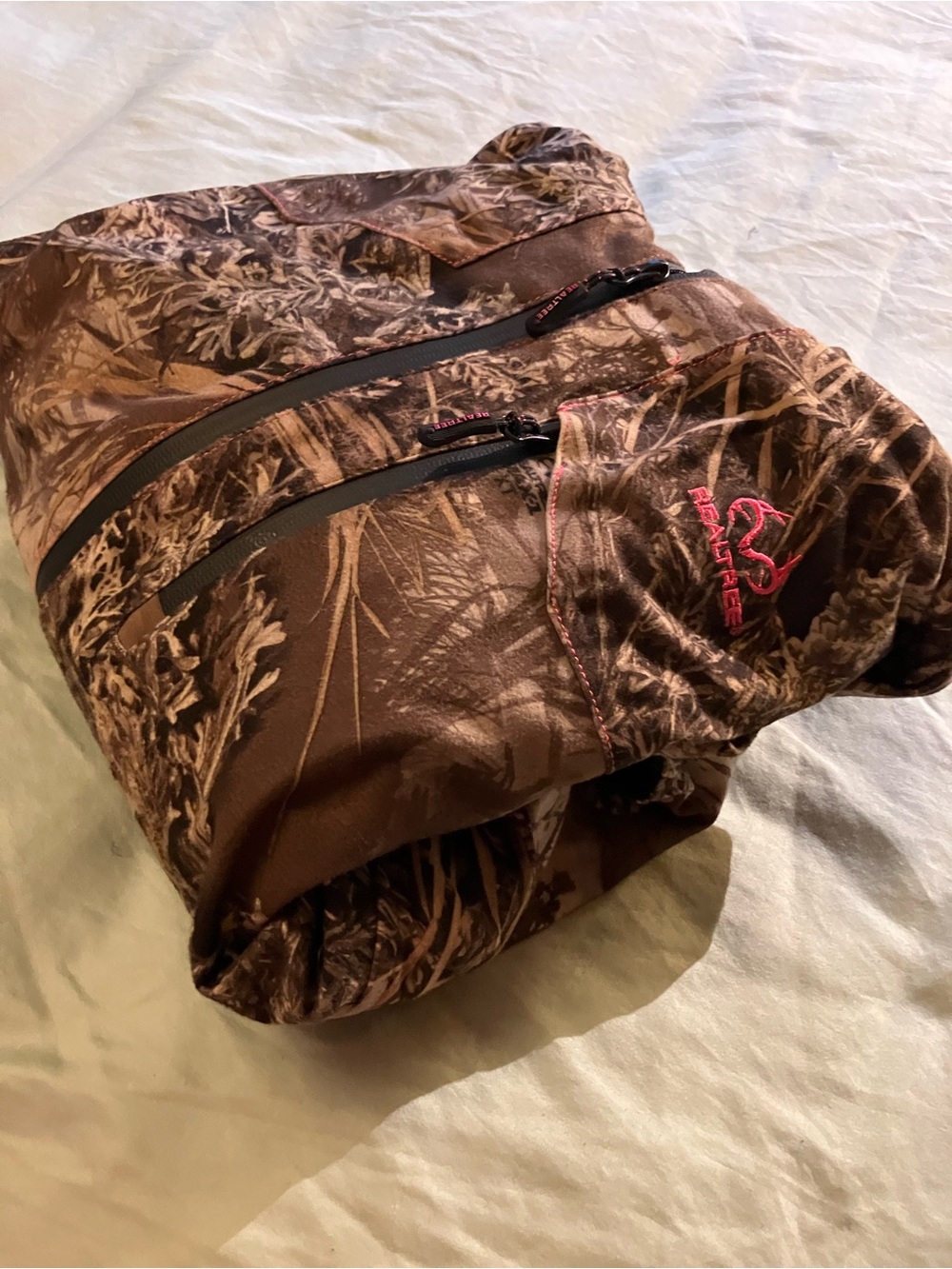 Womens Habit Buck Hollow rainproof jacket from Real Tree 2XL - Picture 5 of 10